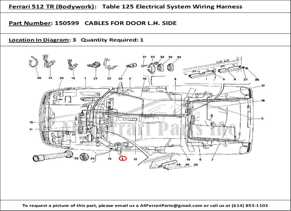 Ferrari Part 150599