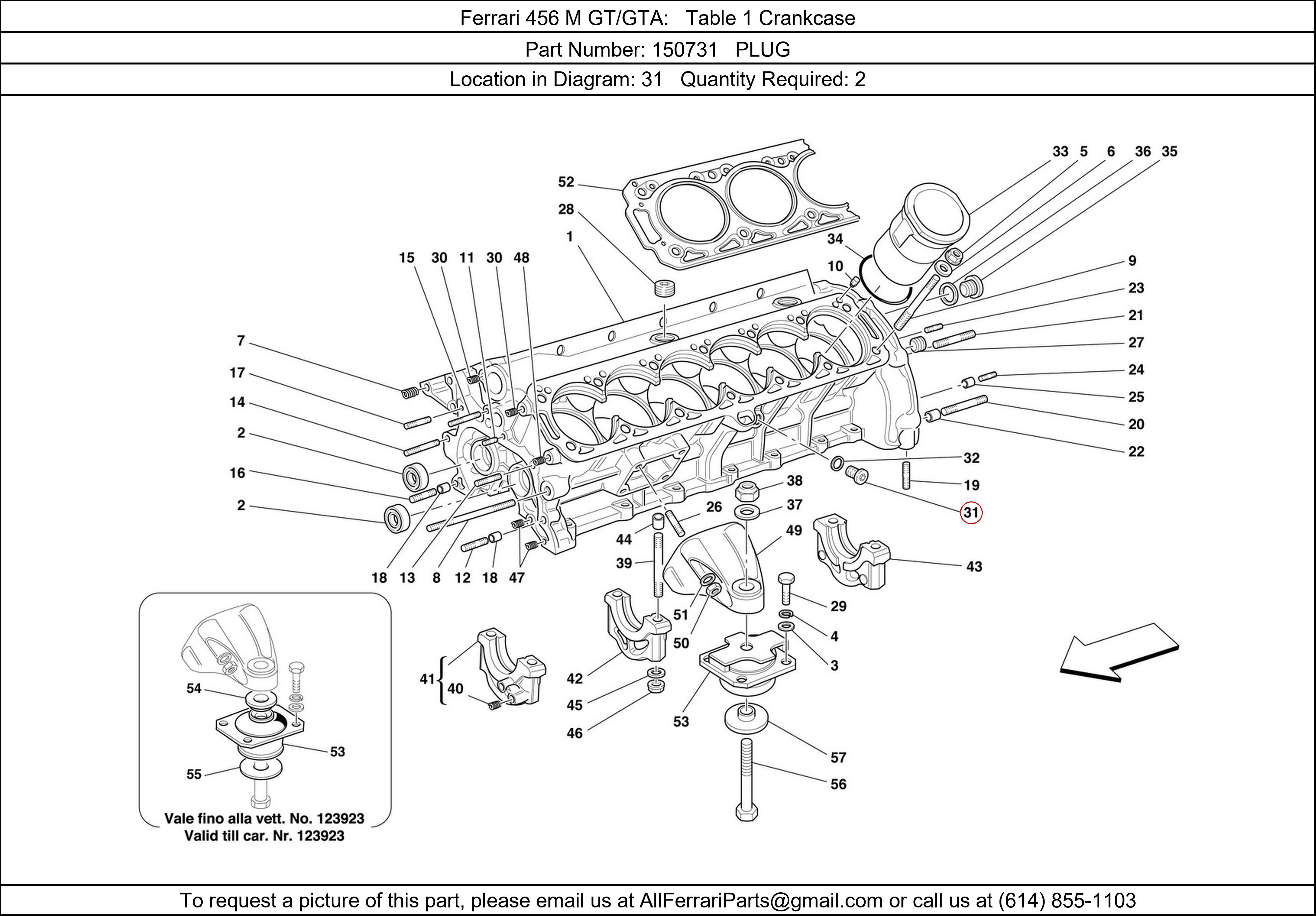 Ferrari Part 150731