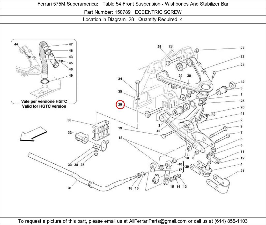 Ferrari Part 150789