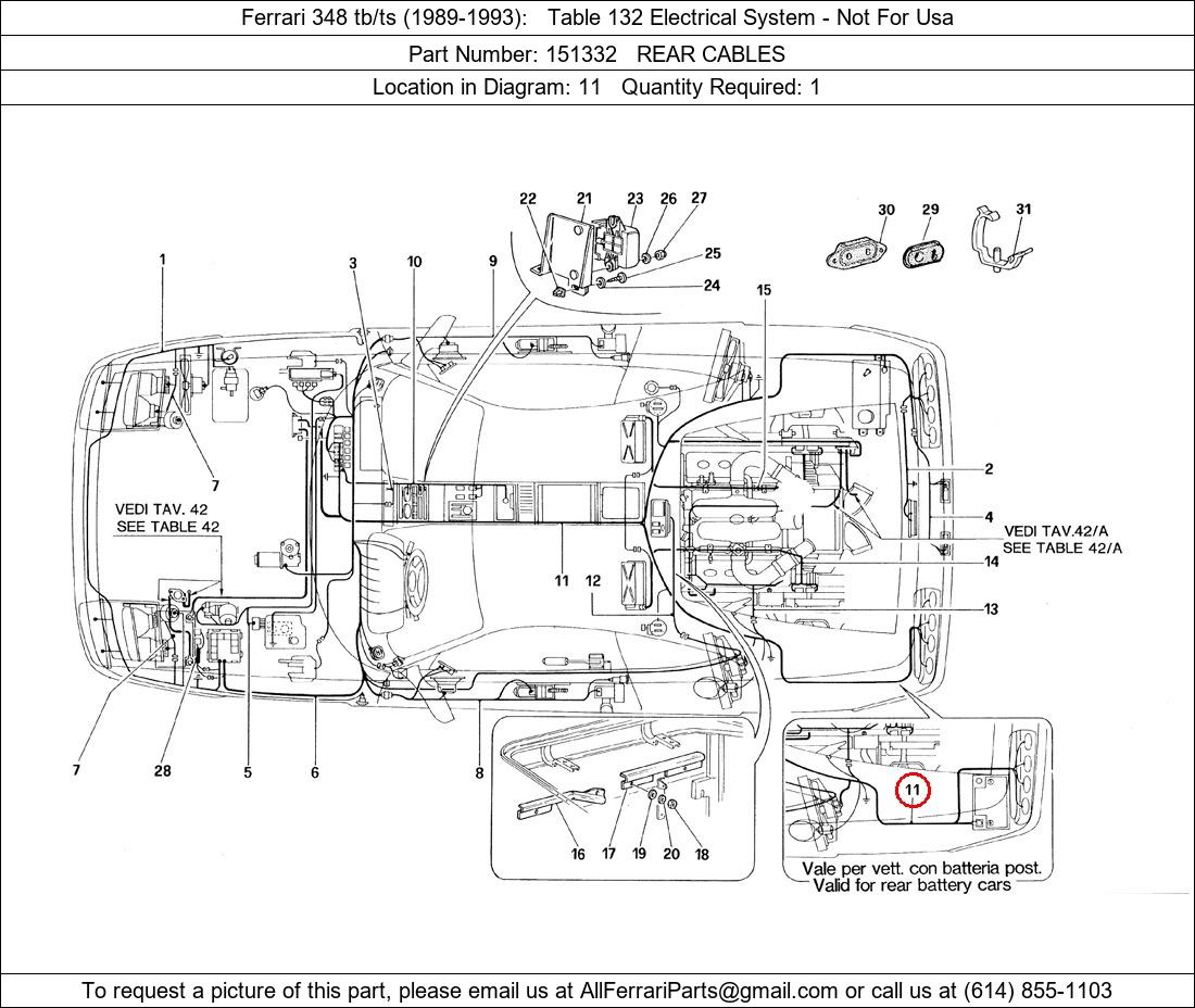 Ferrari Part 151332