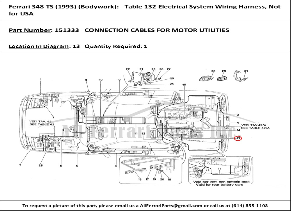 Ferrari Part 151333