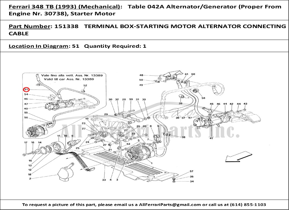 Ferrari Part 151338