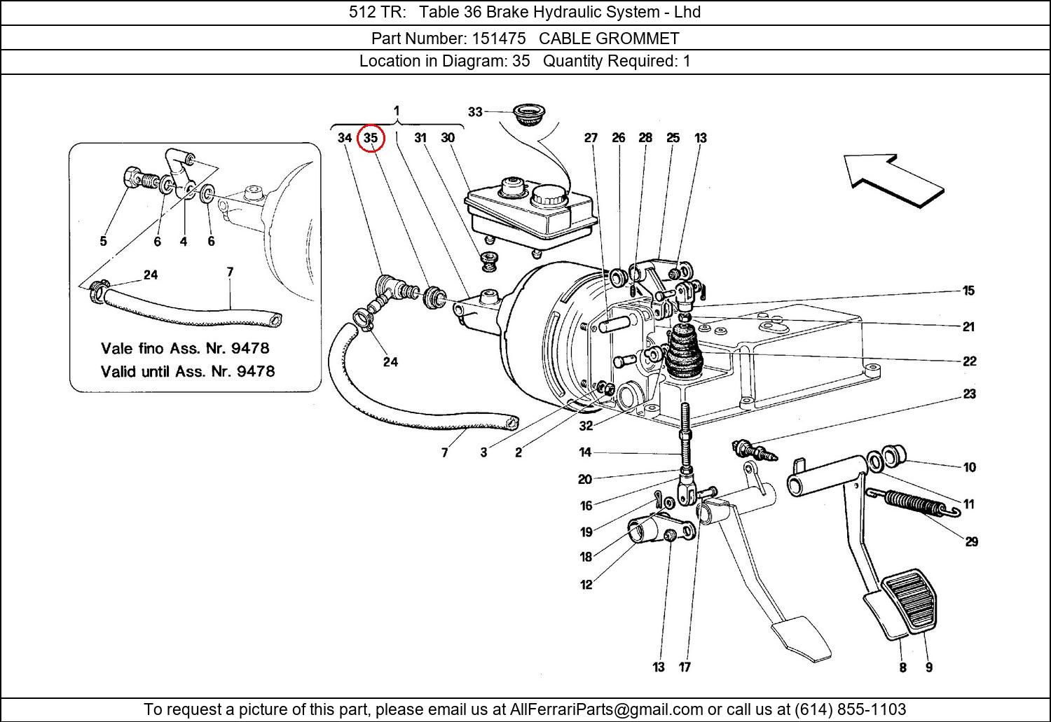 Ferrari Part 151475