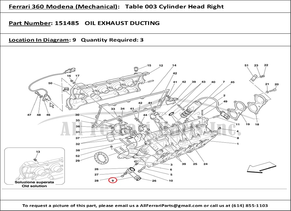 Ferrari Part 151485