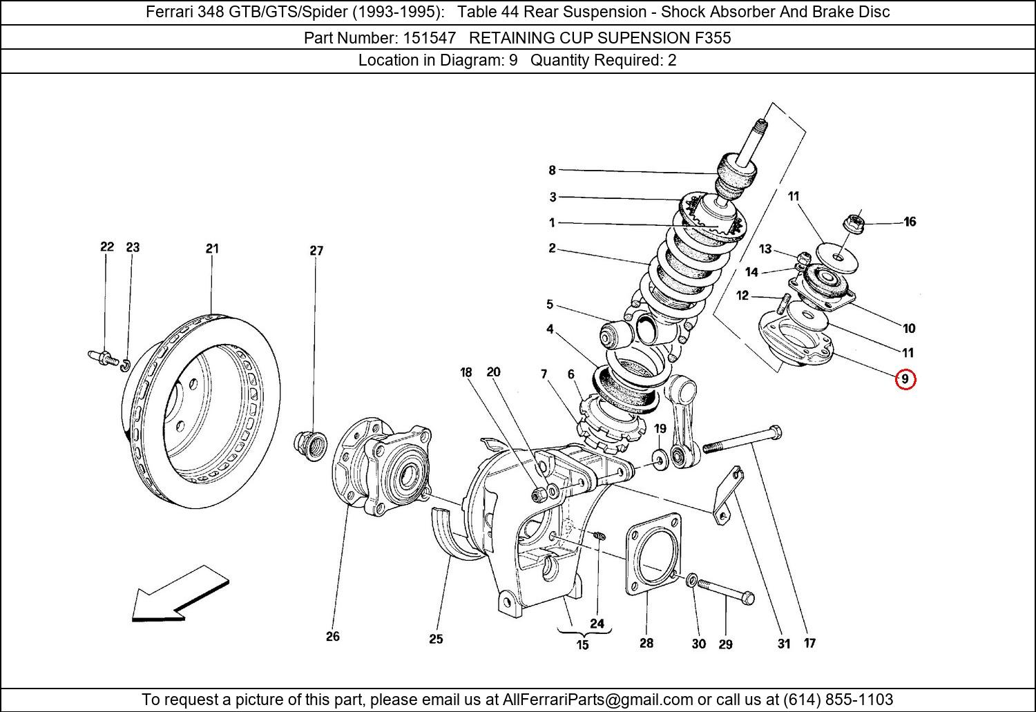 Ferrari Part 151547