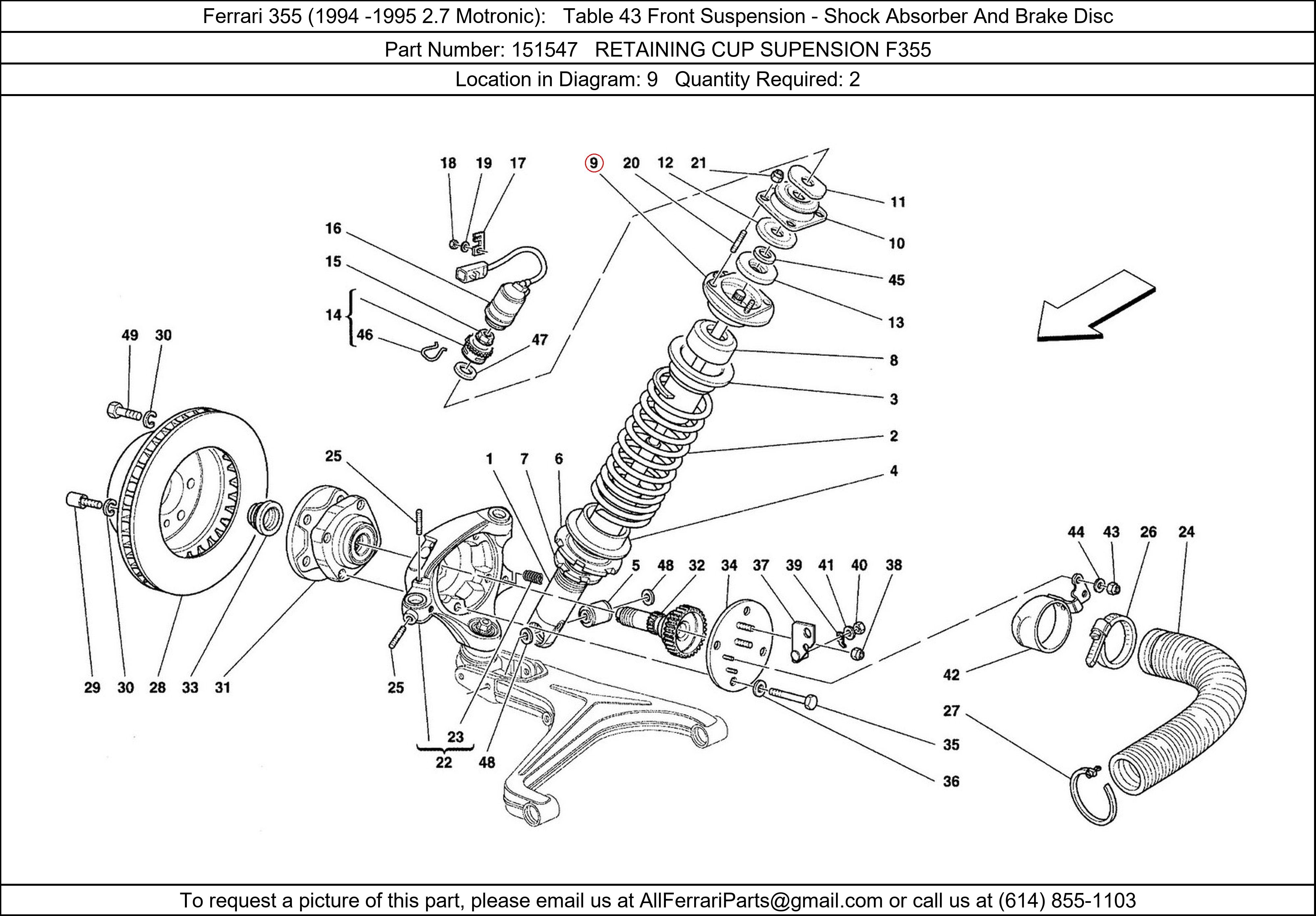 Ferrari Part 151547