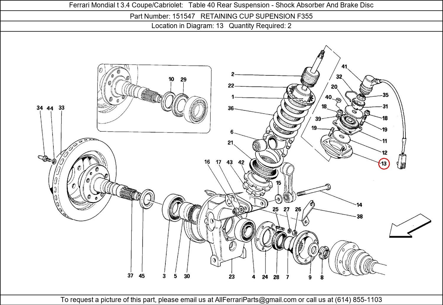 Ferrari Part 151547