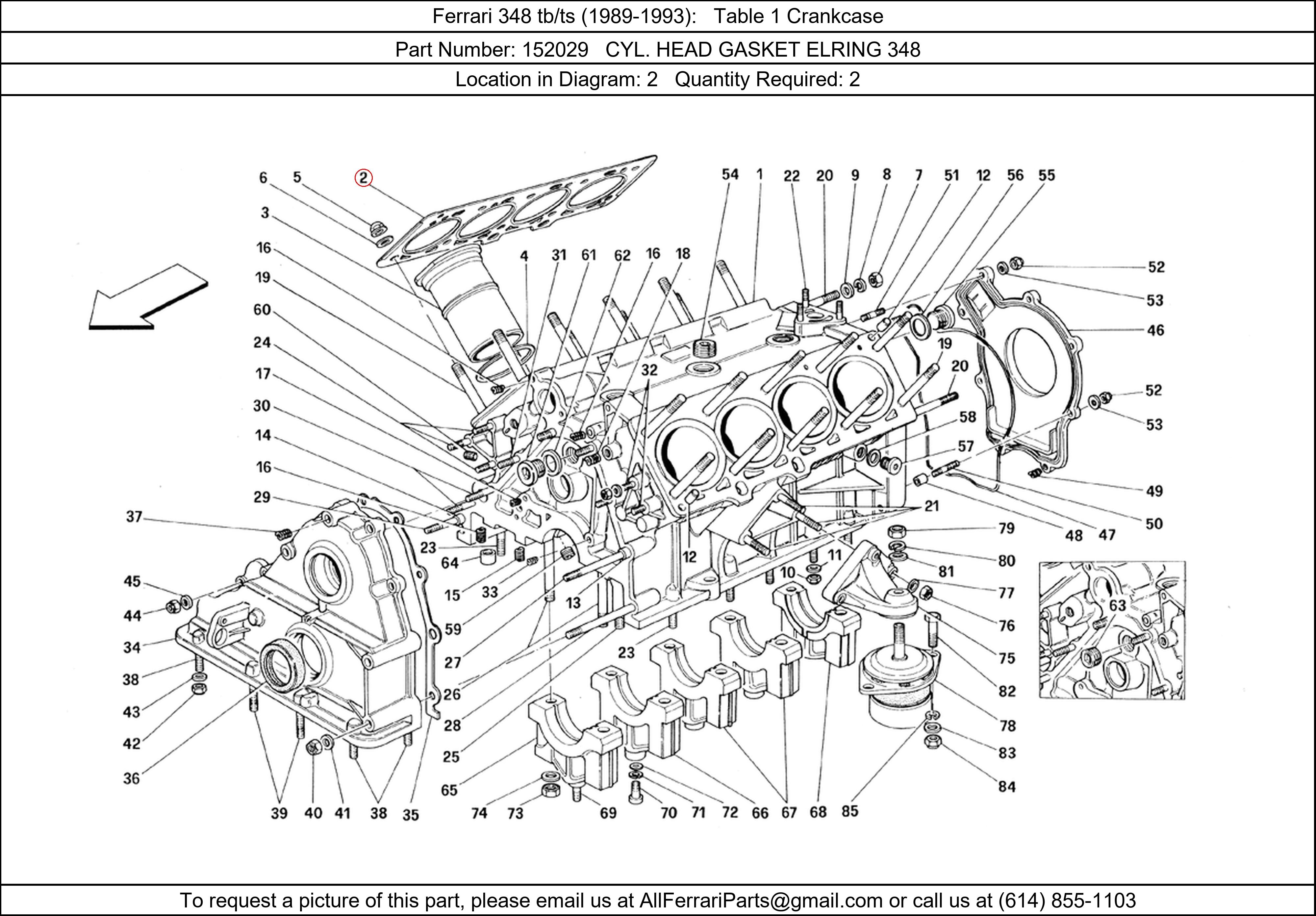 Ferrari Part 152029