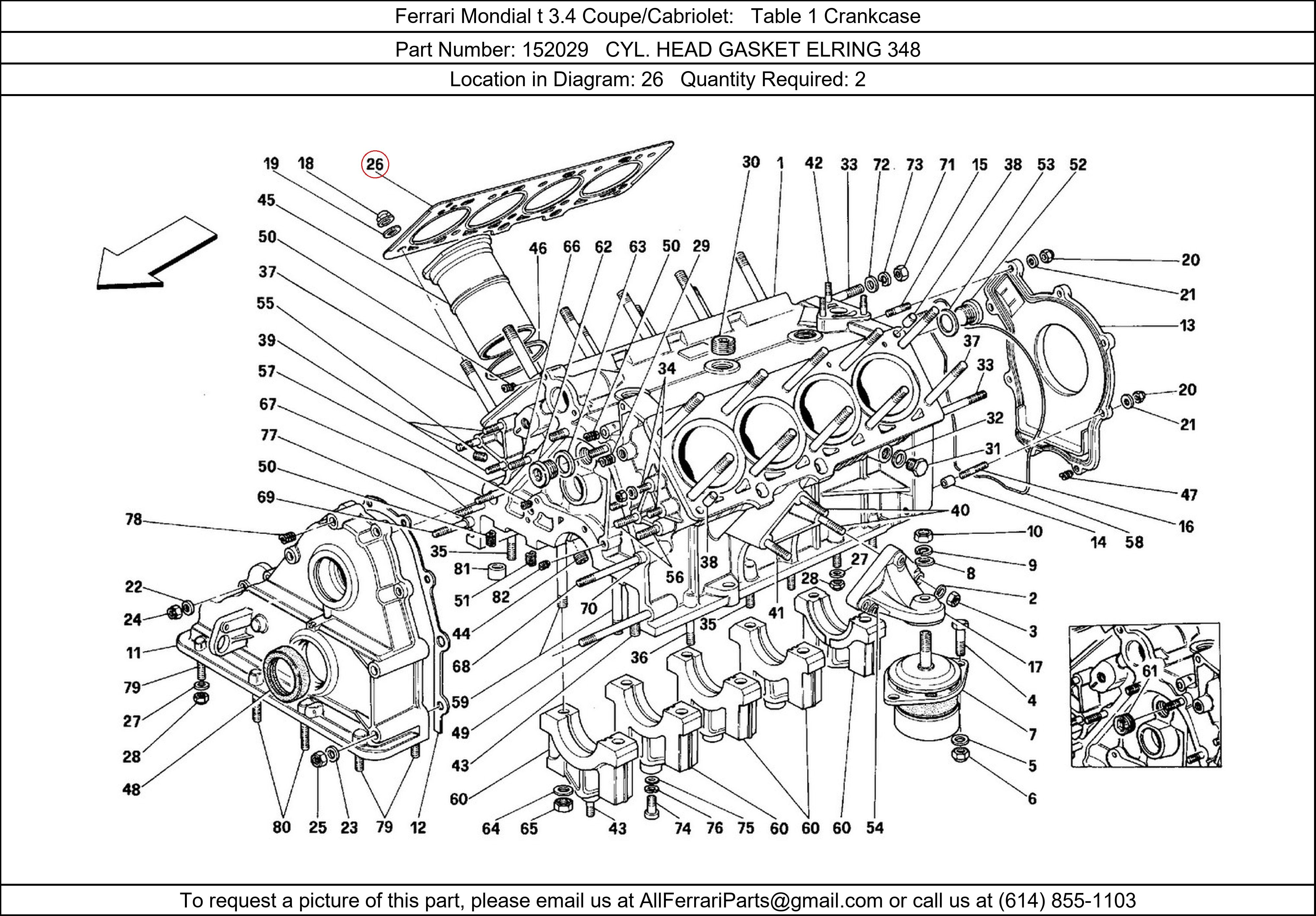 Ferrari Part 152029