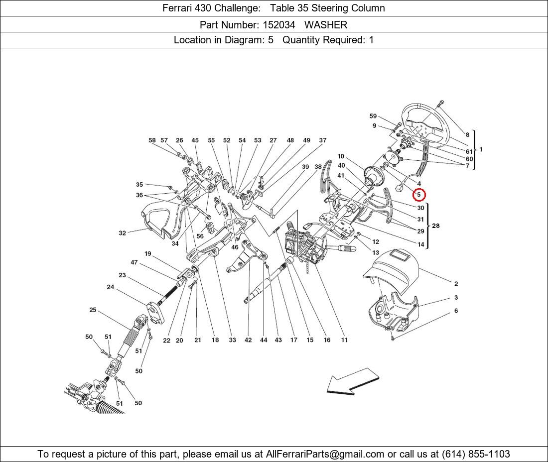 Ferrari Part 152034