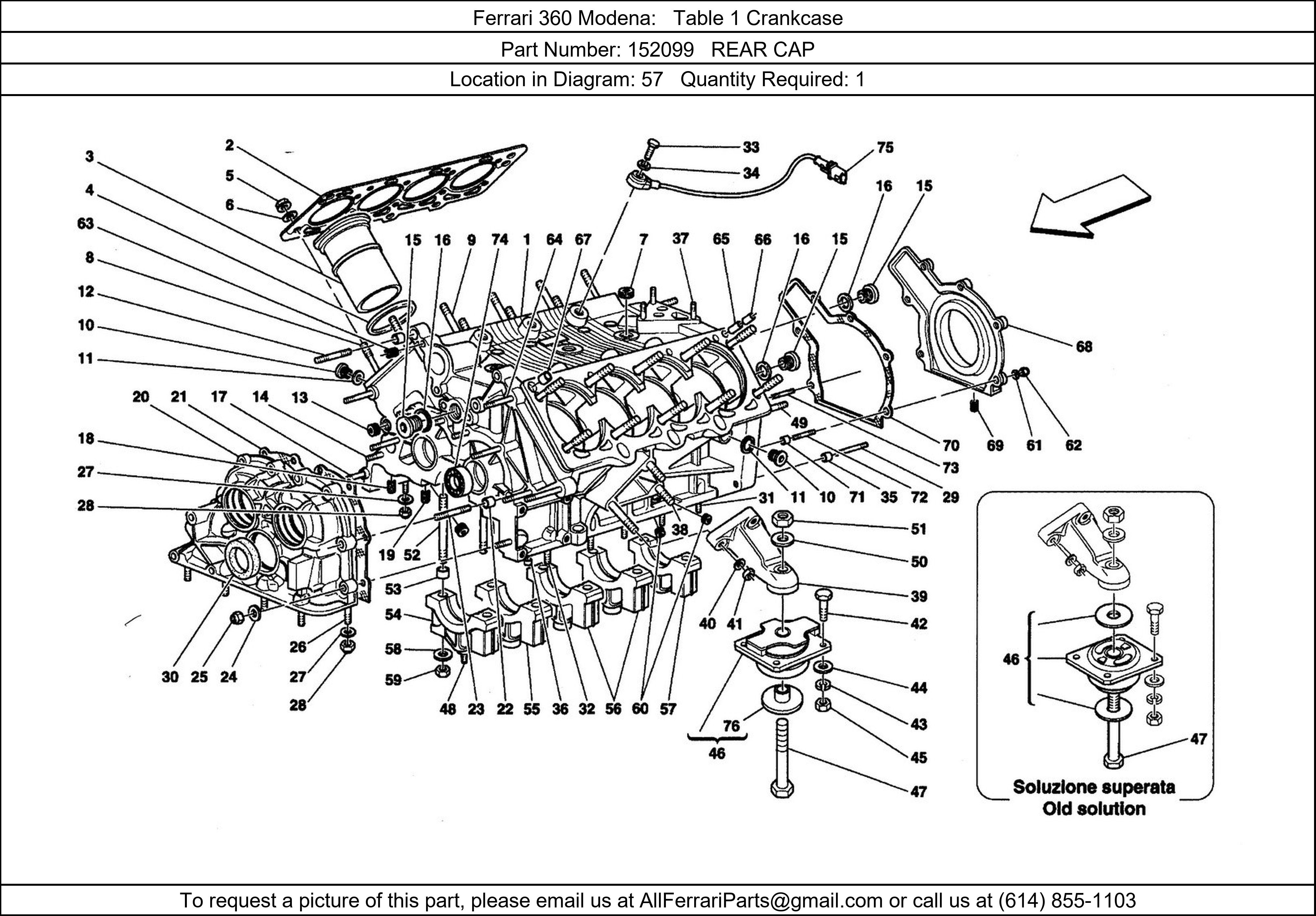 Ferrari Part 152099