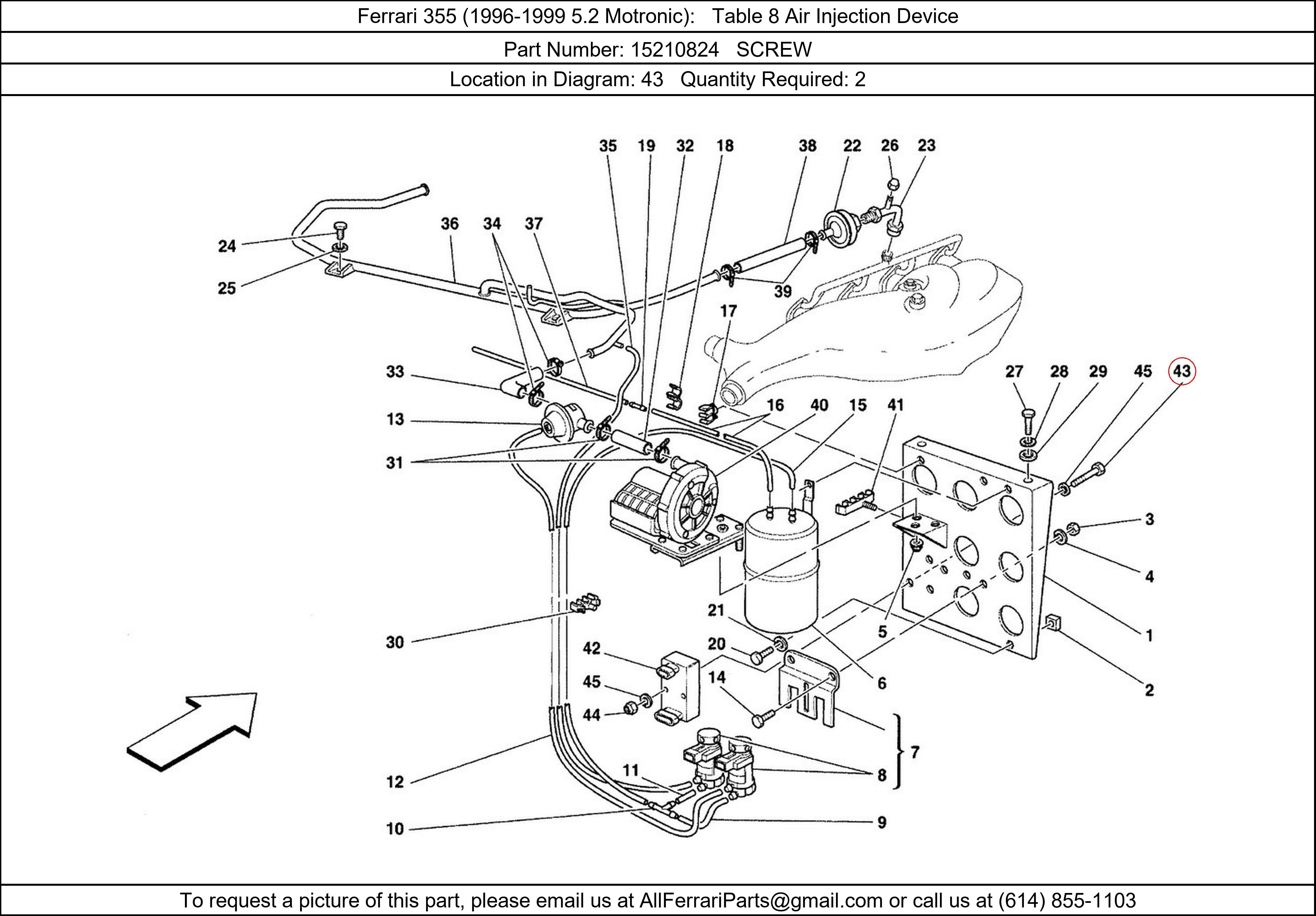 Ferrari Part 15210824