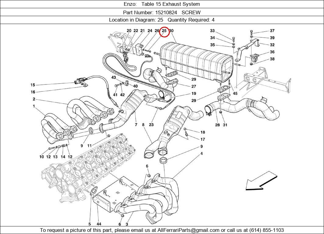 Ferrari Part 15210824