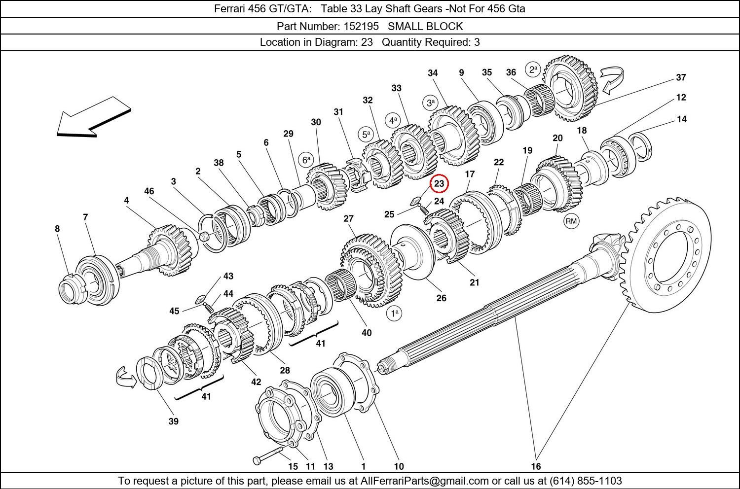 Ferrari Part 152195