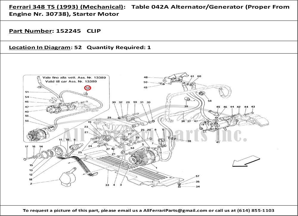 Ferrari Part 152245