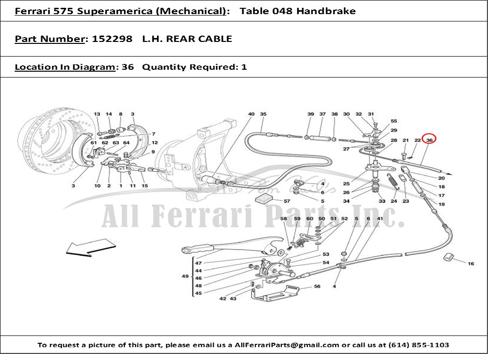Ferrari Part 152298