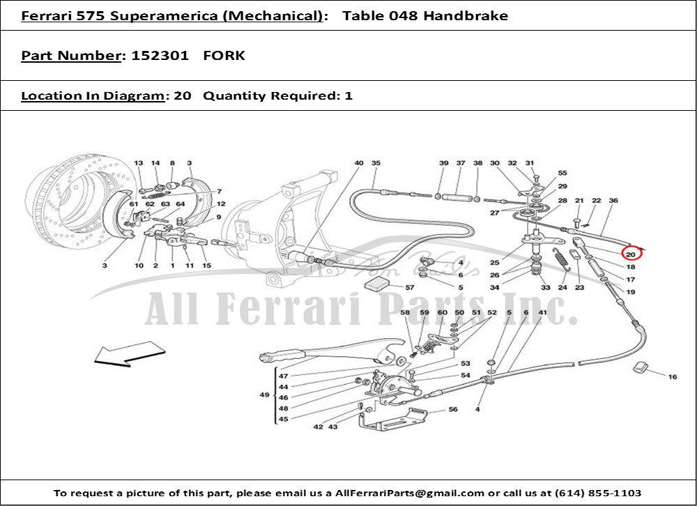 Ferrari Part 152301