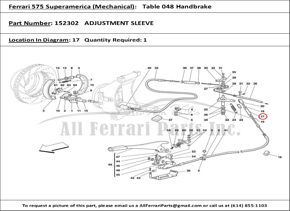 Ferrari Part 152302
