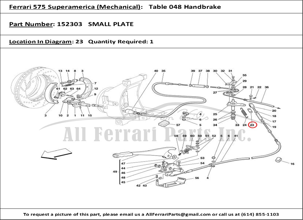 Ferrari Part 152303