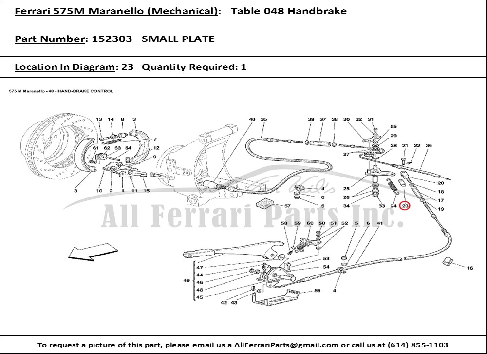 Ferrari Part 152303