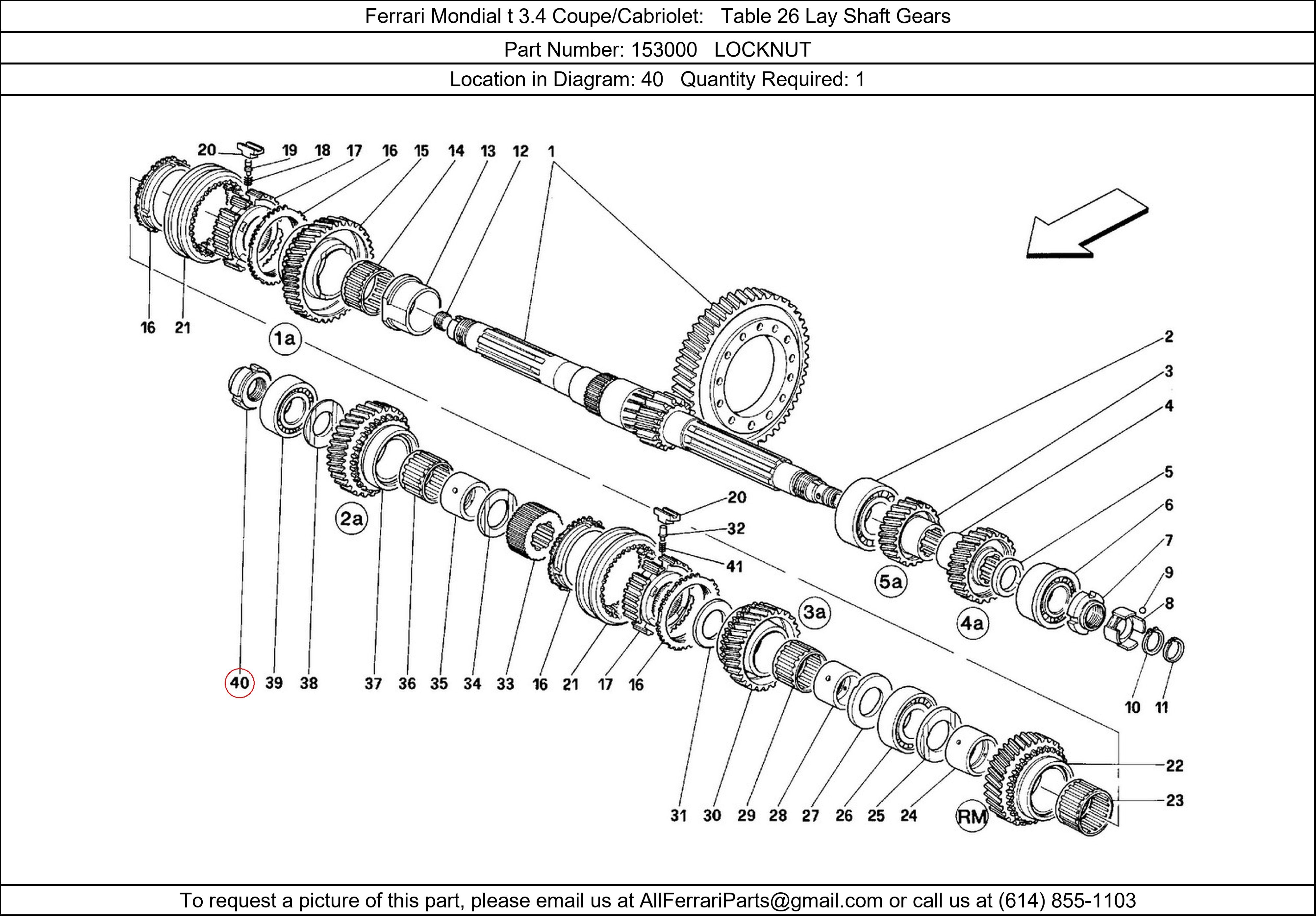 Ferrari Part 153000