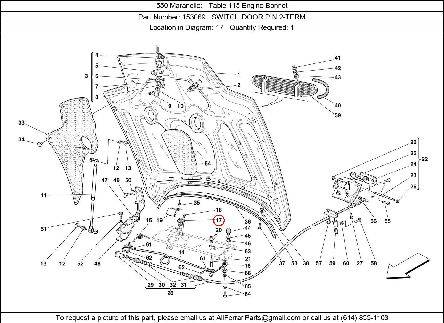 Ferrari Part 153069