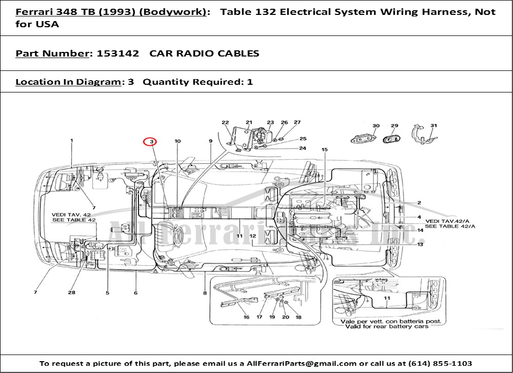 Ferrari Part 153142