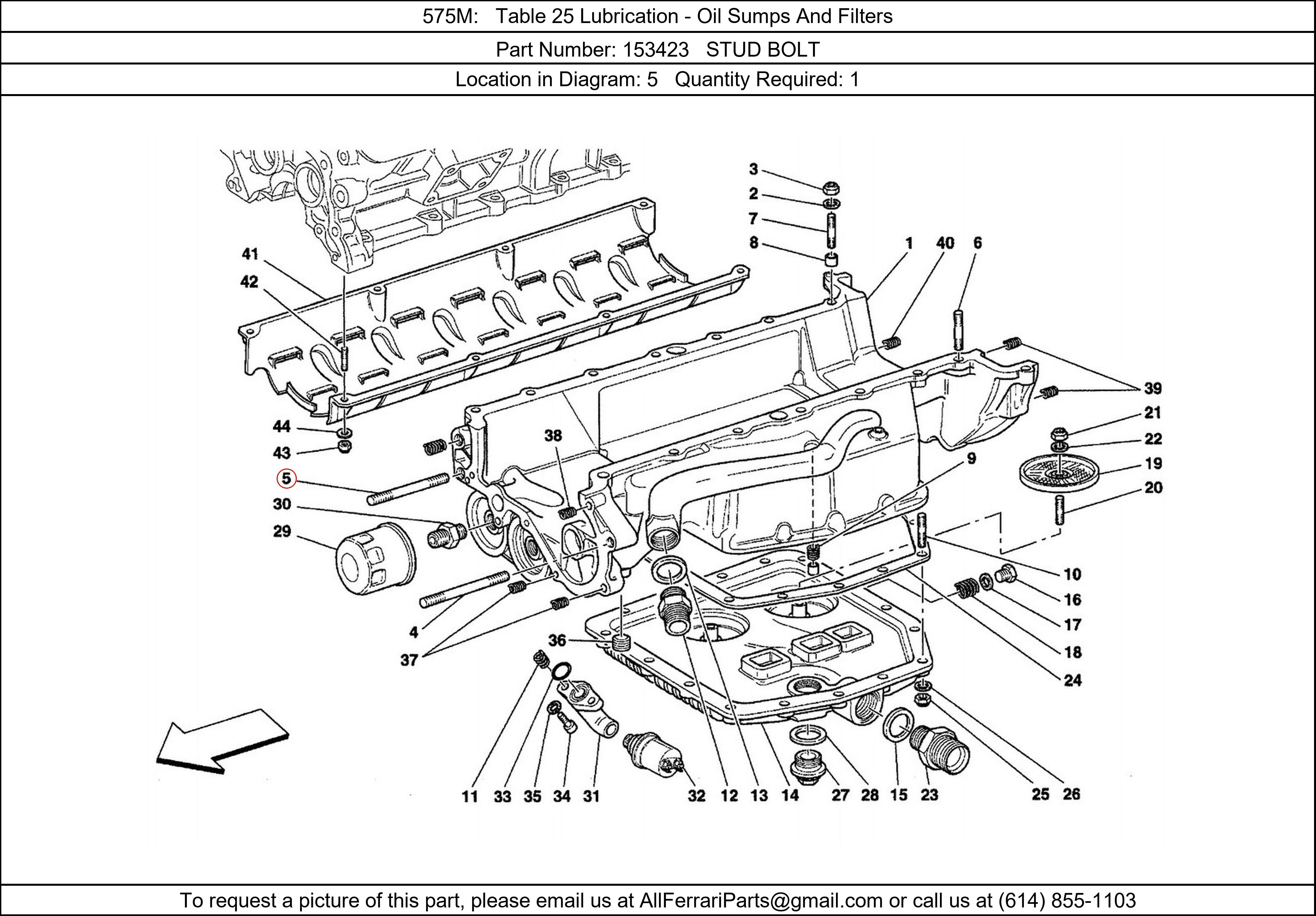 Ferrari Part 153423