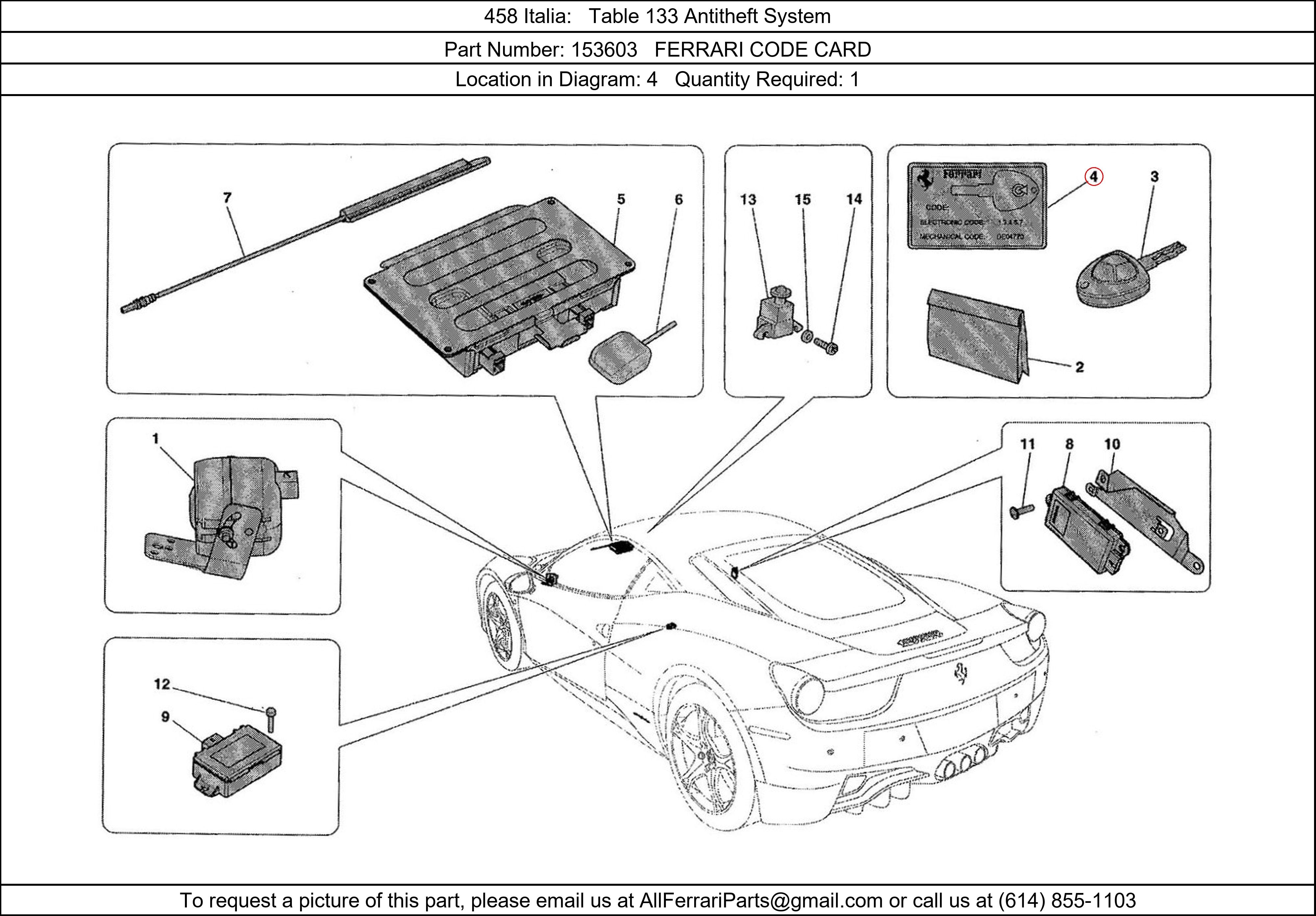 Ferrari Part 153603