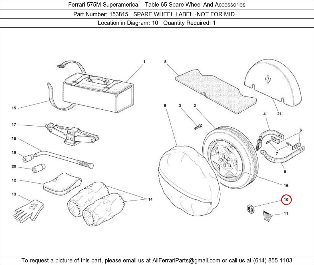 Ferrari Part 153815