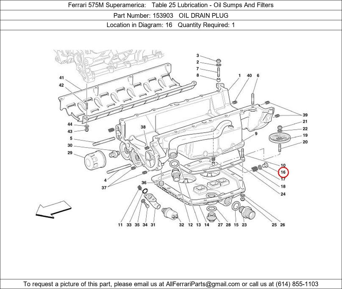 Ferrari Part 153903