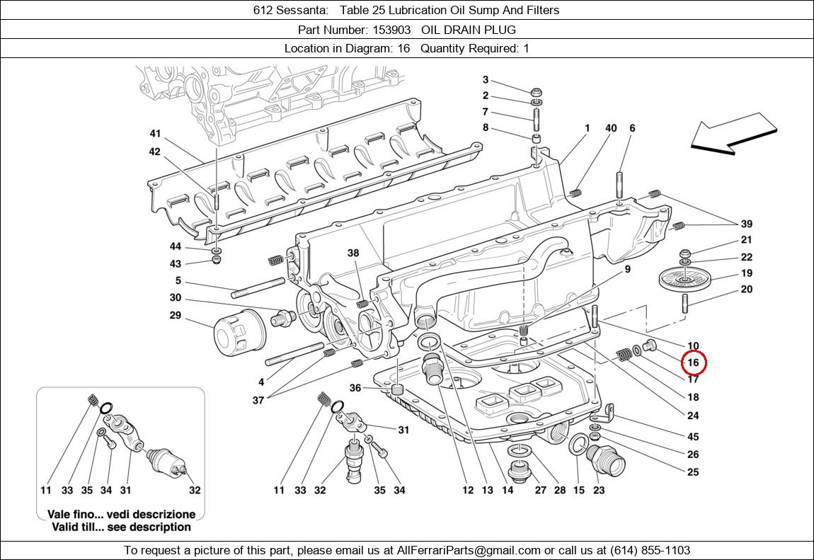 Ferrari Part 153903