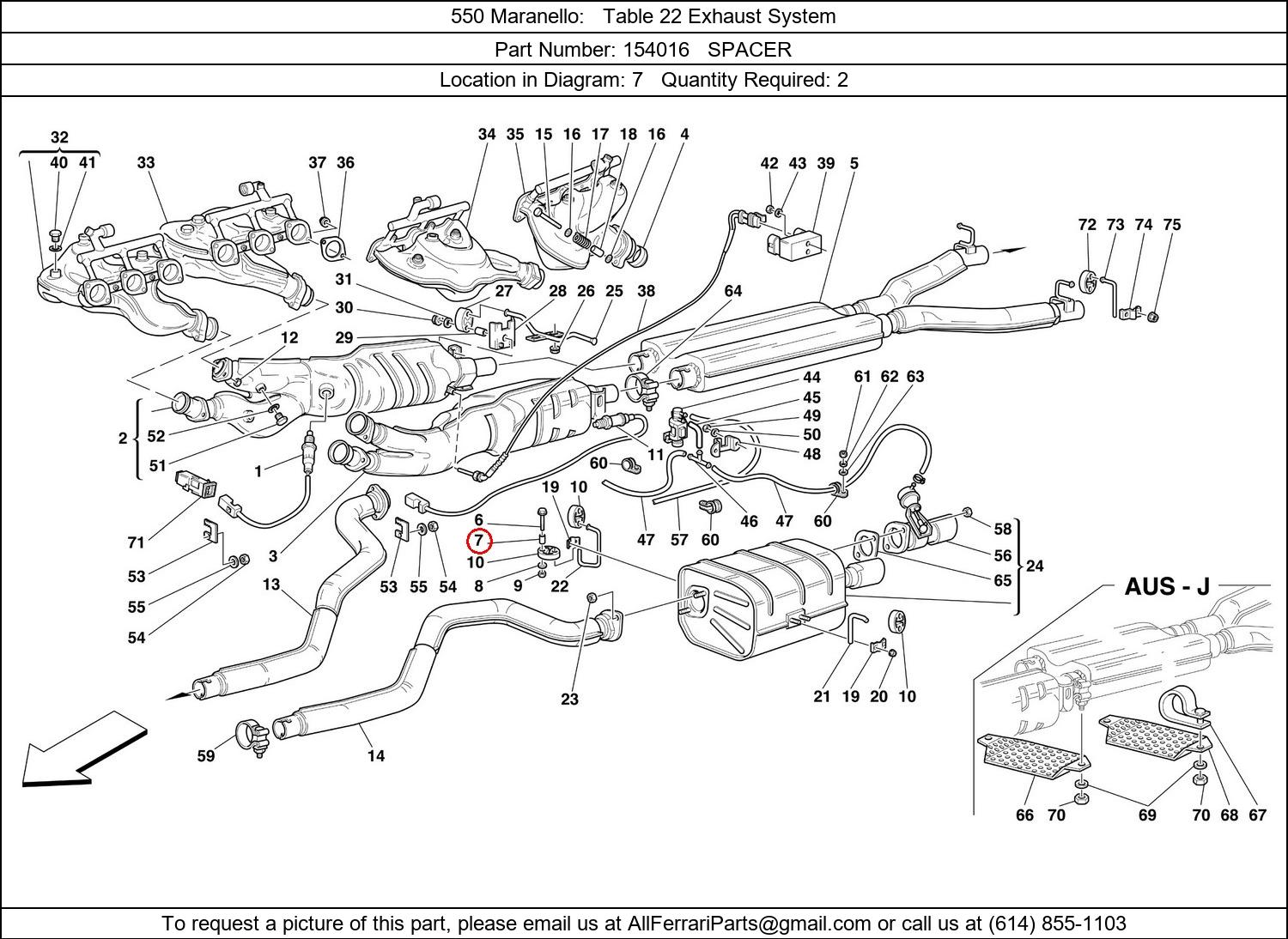Ferrari Part 154016