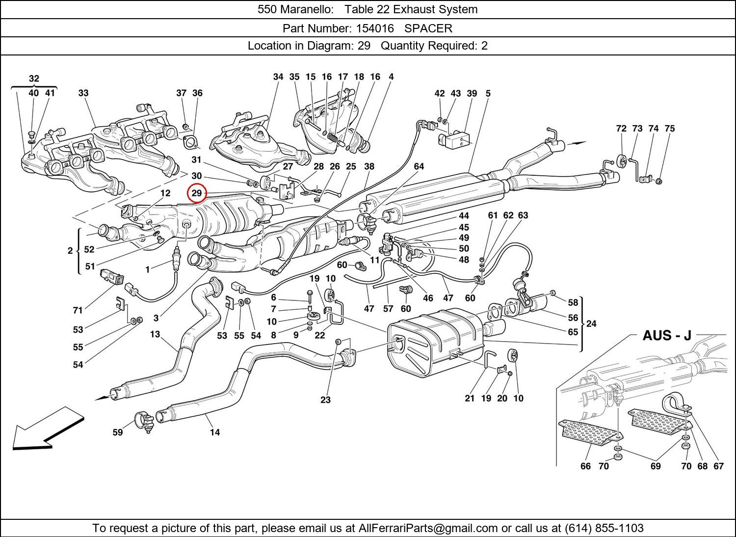 Ferrari Part 154016
