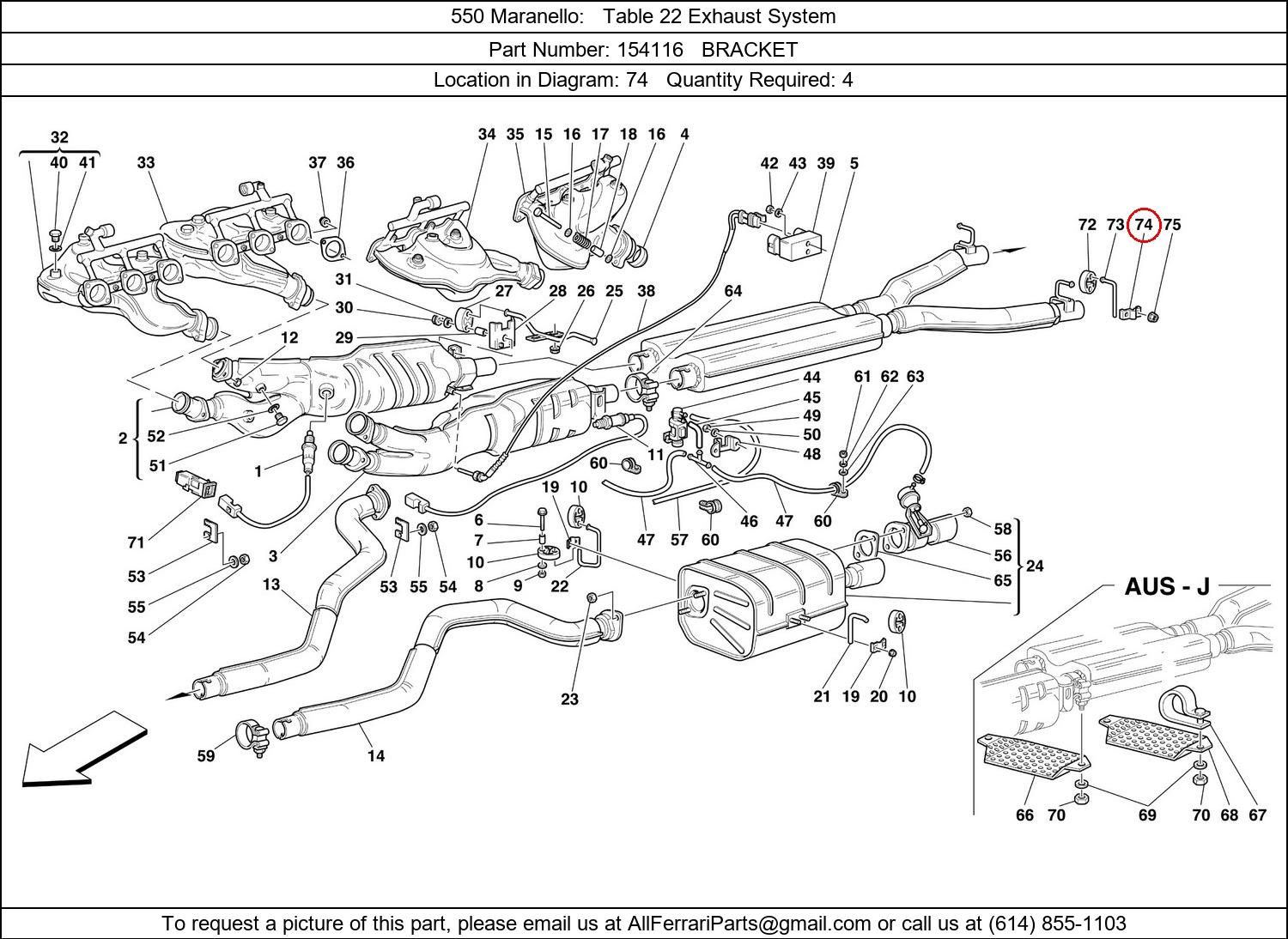 Ferrari Part 154116