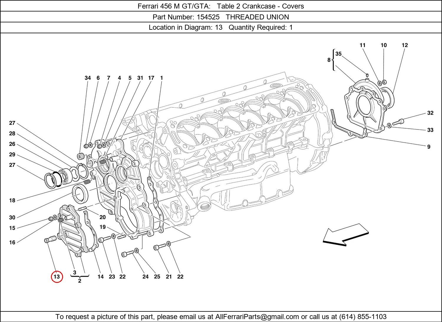 Ferrari Part 154525