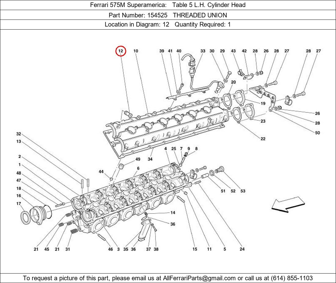 Ferrari Part 154525