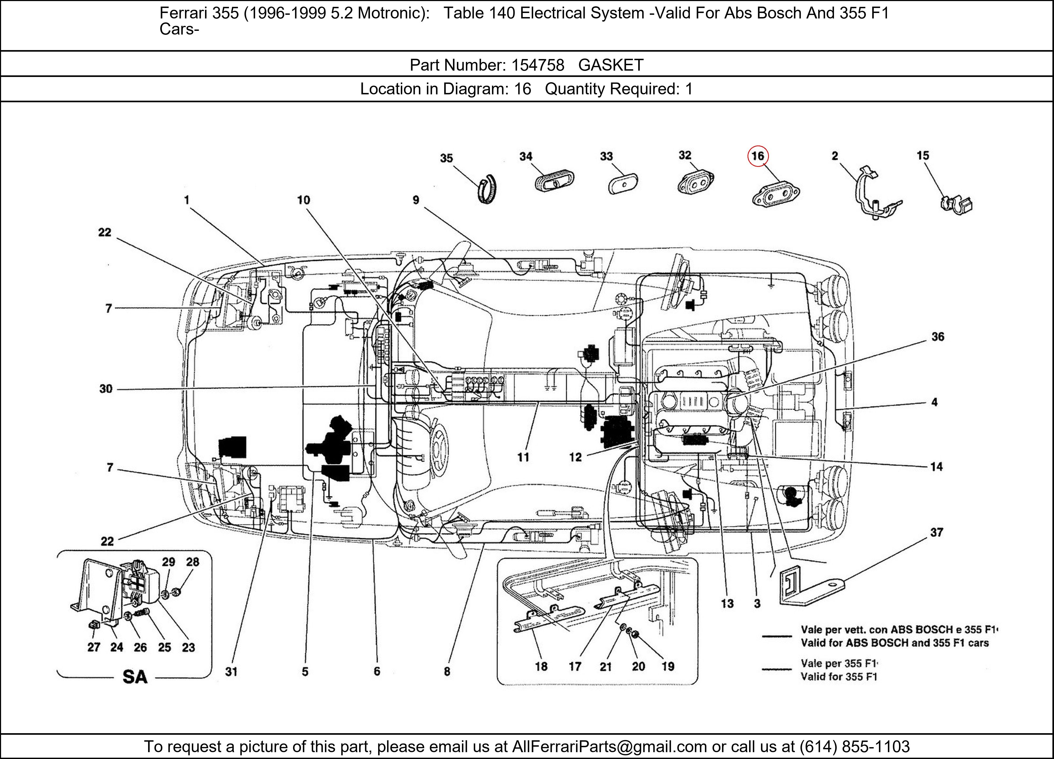 Ferrari Part 154758