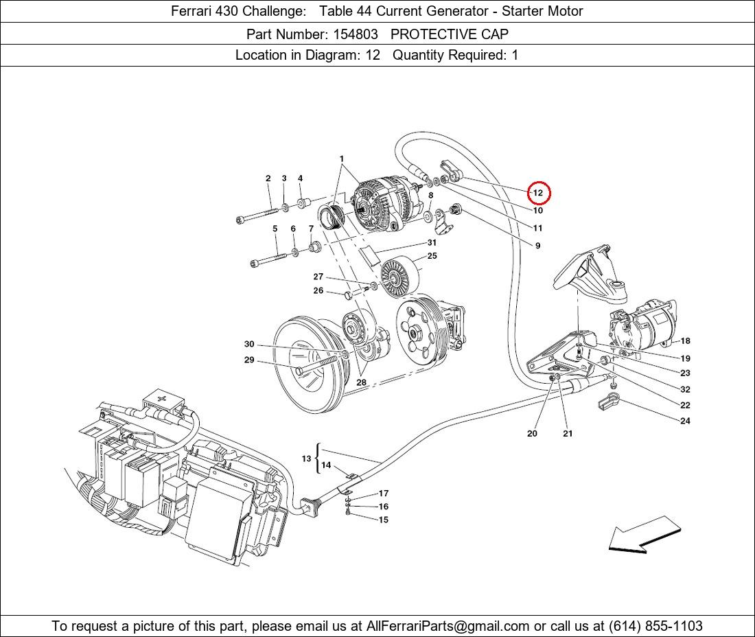 Ferrari Part 154803