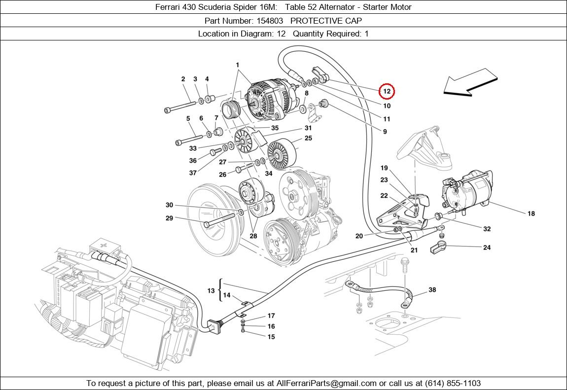 Ferrari Part 154803