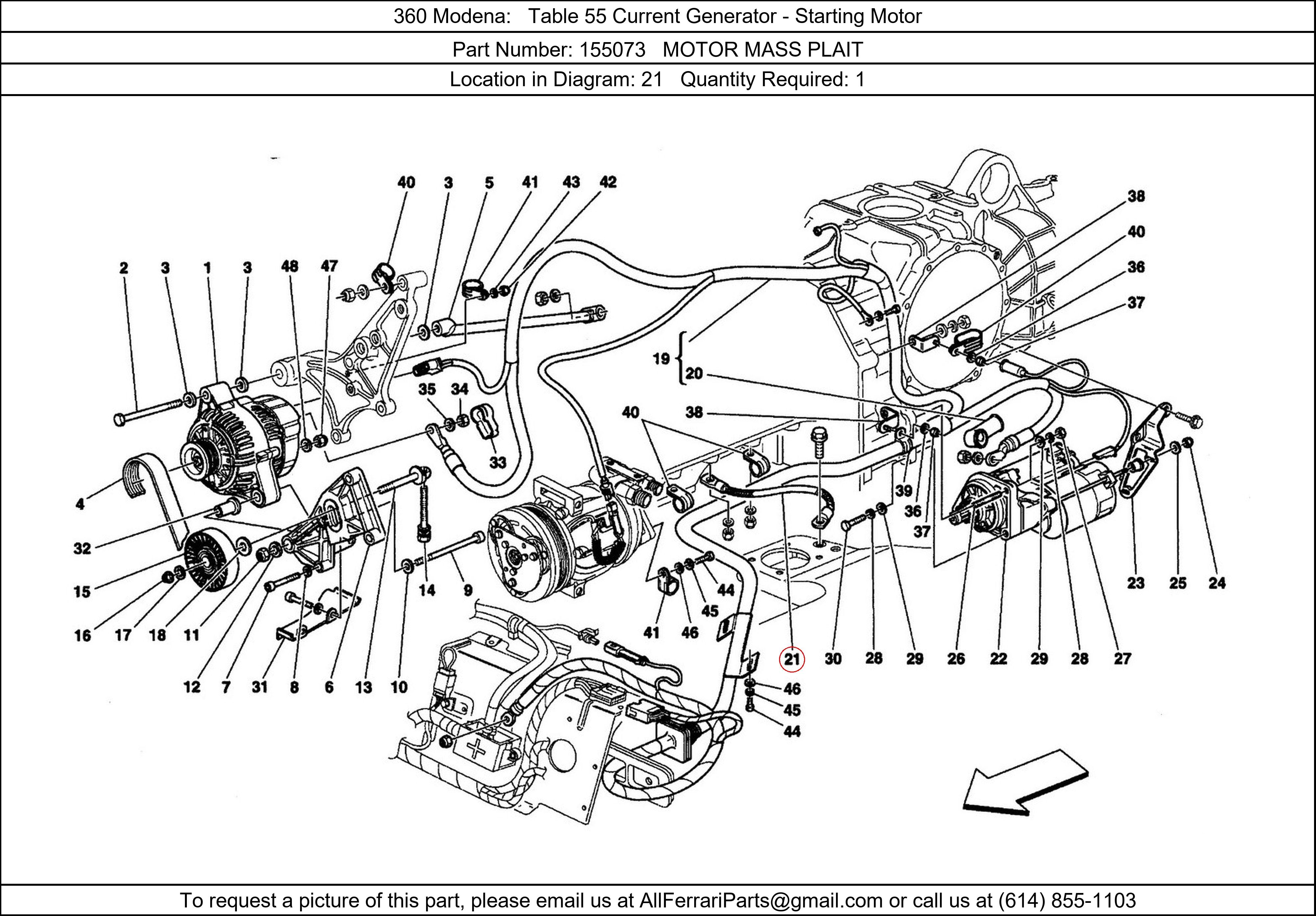 Ferrari Part 155073