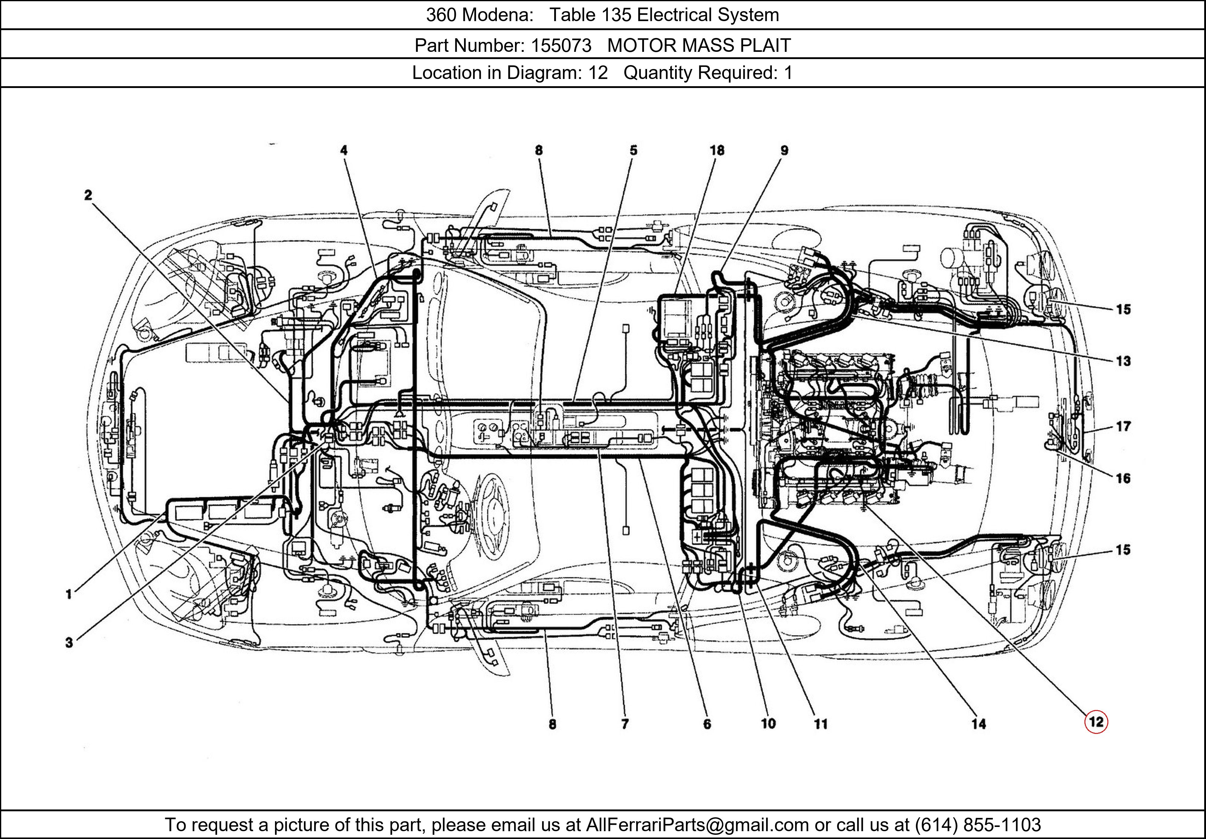 Ferrari Part 155073