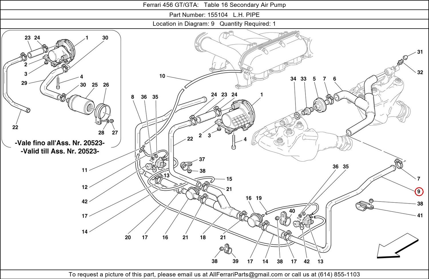 Ferrari Part 155104