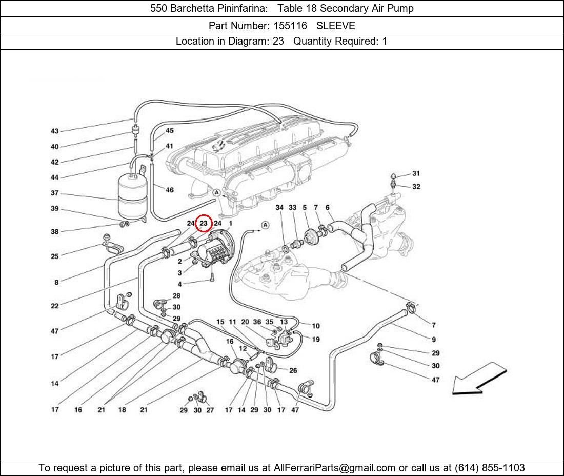 Ferrari Part 155116