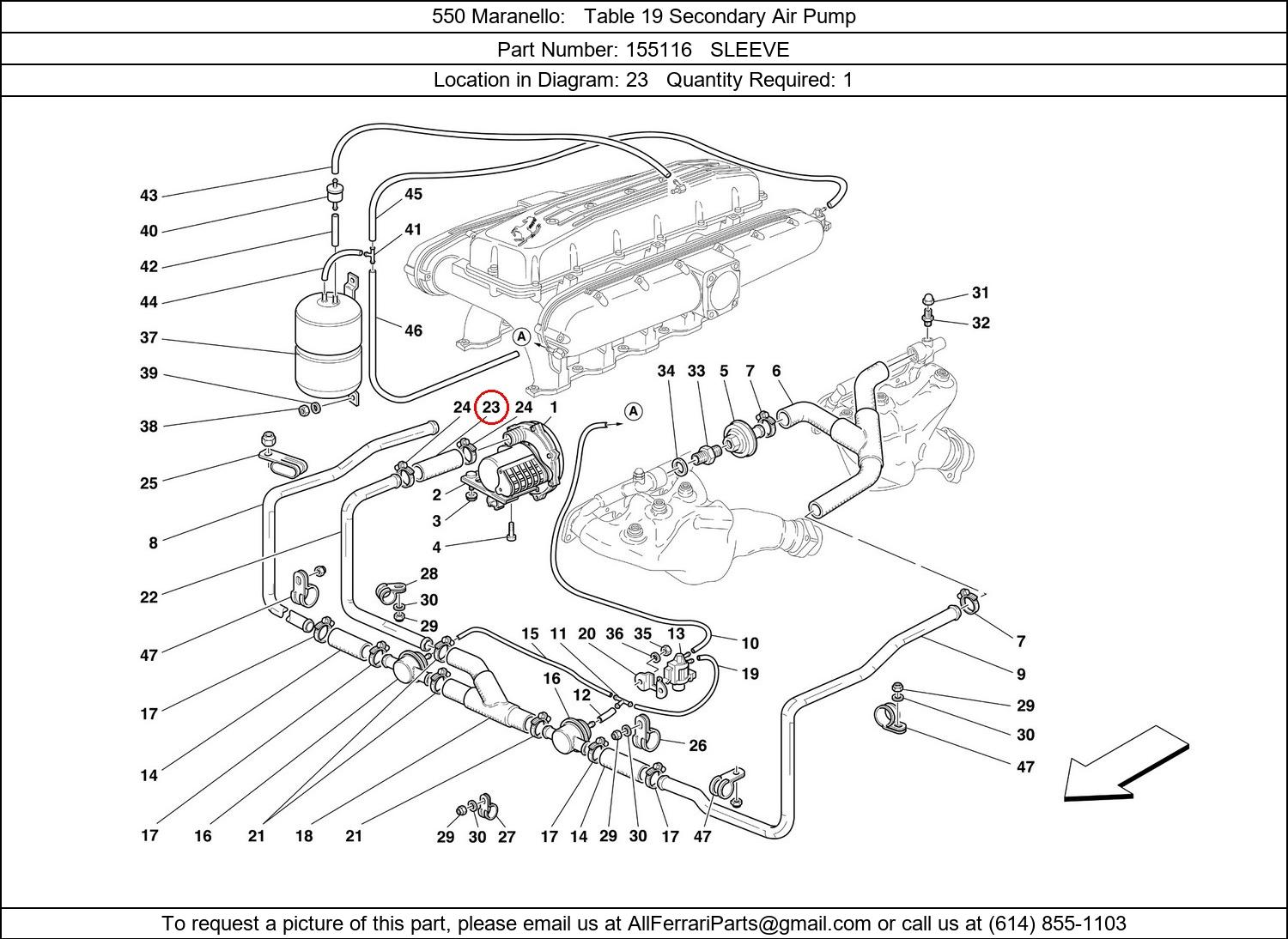 Ferrari Part 155116