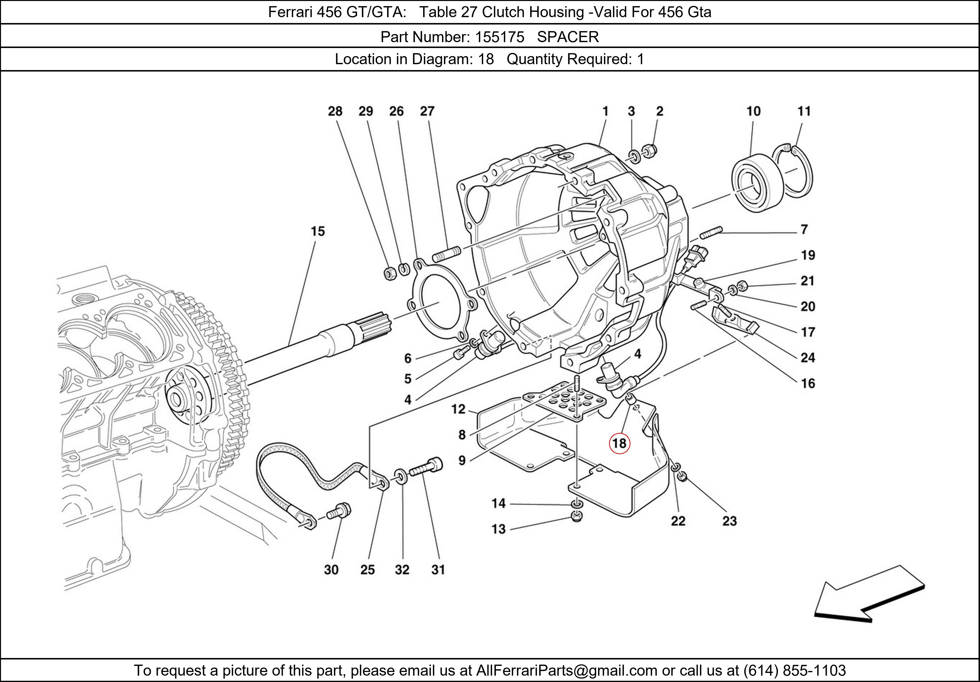 Ferrari Part 155175