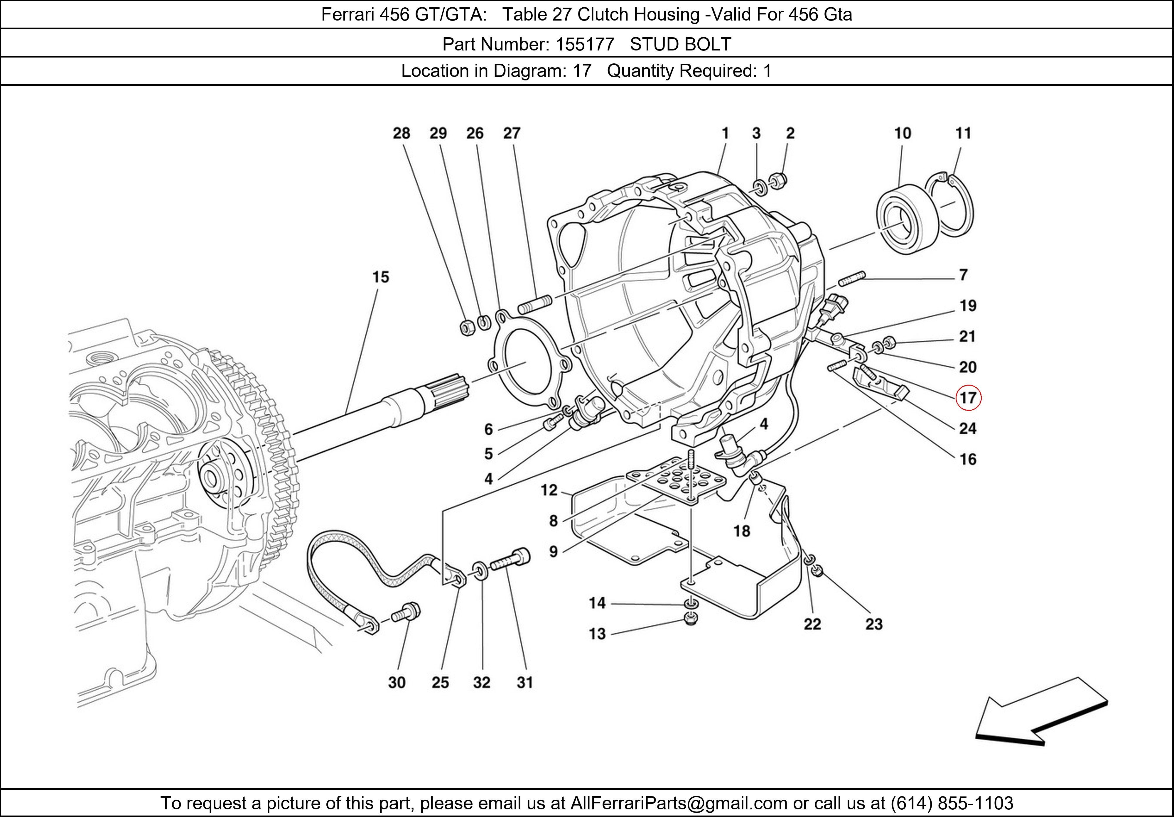 Ferrari Part 155177