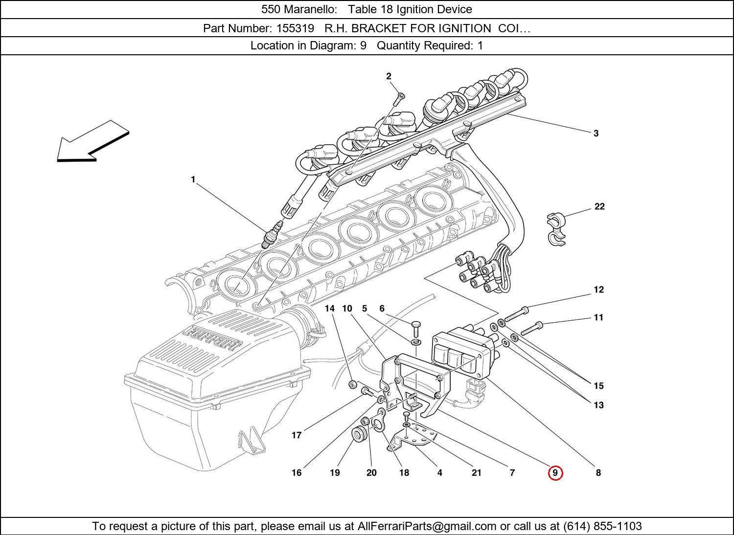 Ferrari Part 155319