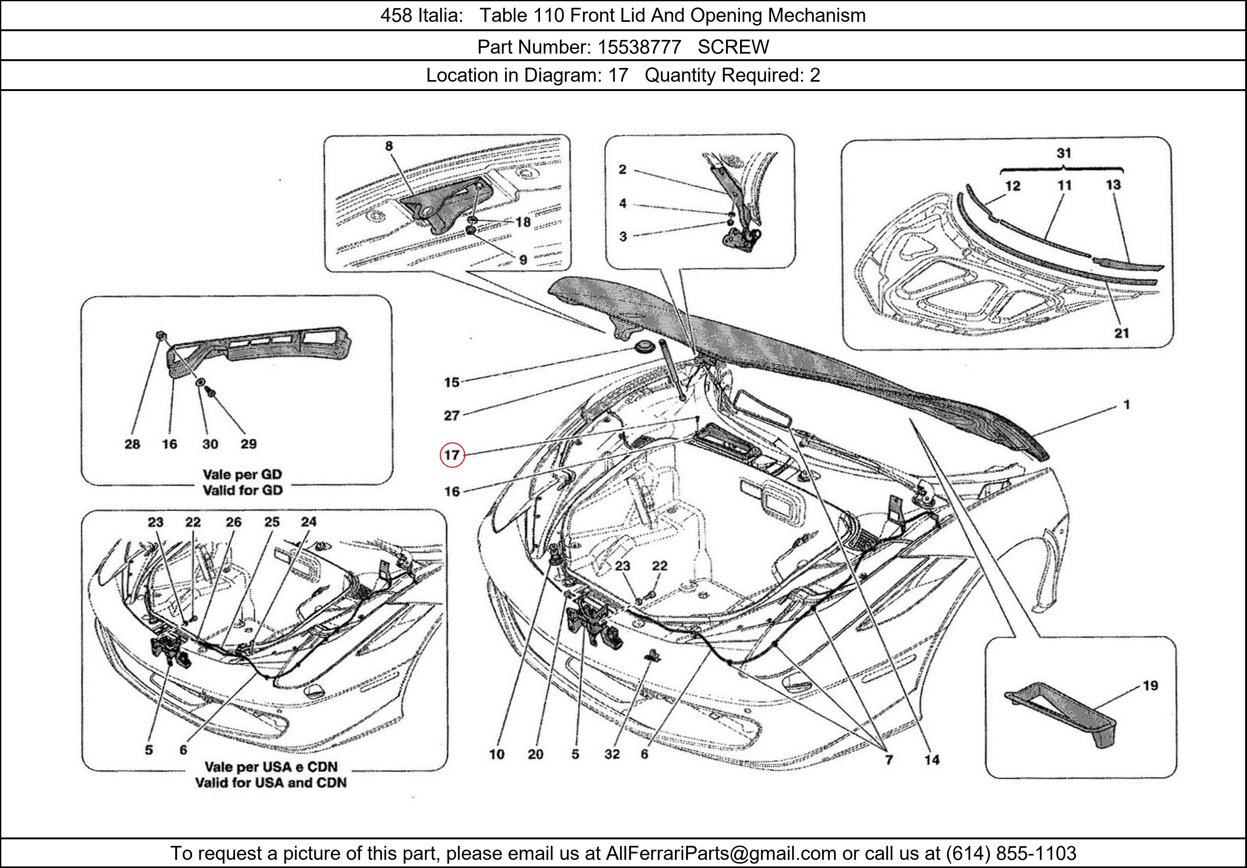 Ferrari Part 15538777