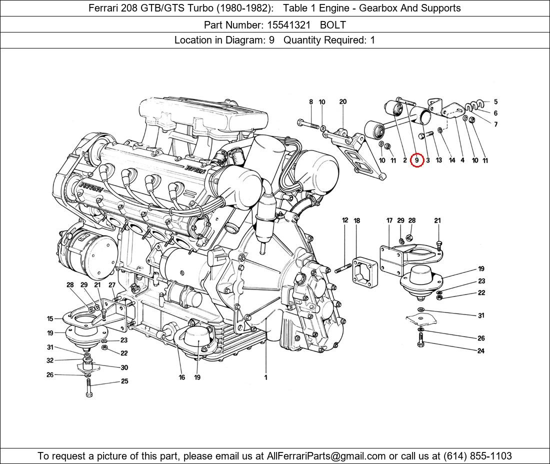 Ferrari Part 15541321